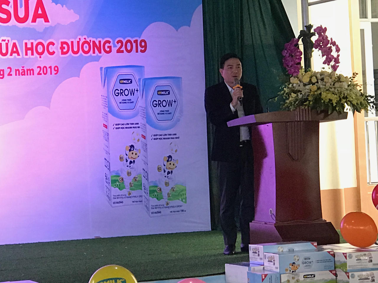 Hưởng ứng chương trình sữa học đường, VPMilk tặng 15 000 hộp sữa VPMilk Grown+ tại Vĩnh Phúc