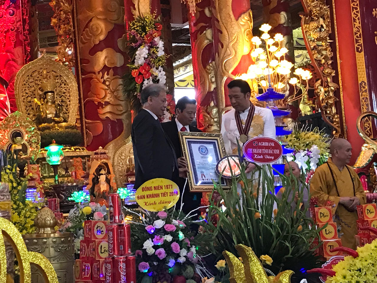 Đại lễ Phật đản 2019, chùa Thánh Quang tổ chức Lễ đón nhận kỷ lục Guinness