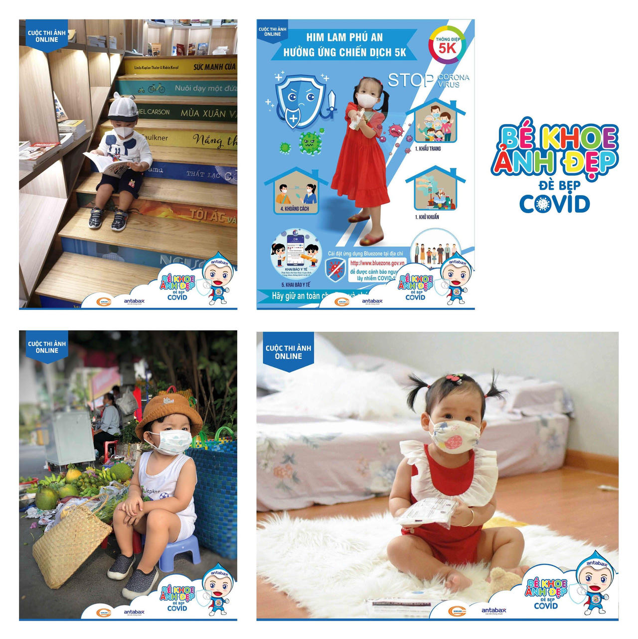 “Cư dân nhí” tại các khu căn hộ Him Lam Land cùng chung tay phòng chống dịch Covid-19