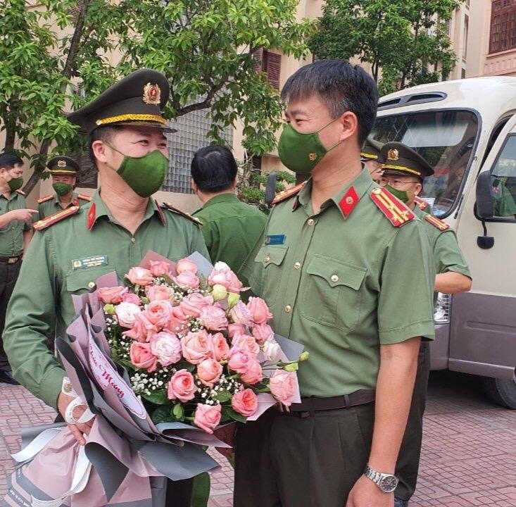 Công an Bắc Giang lên đường chi viện nhu yếu phẩm, thiết bị y tế cho TP HCM và các tỉnh miền Nam