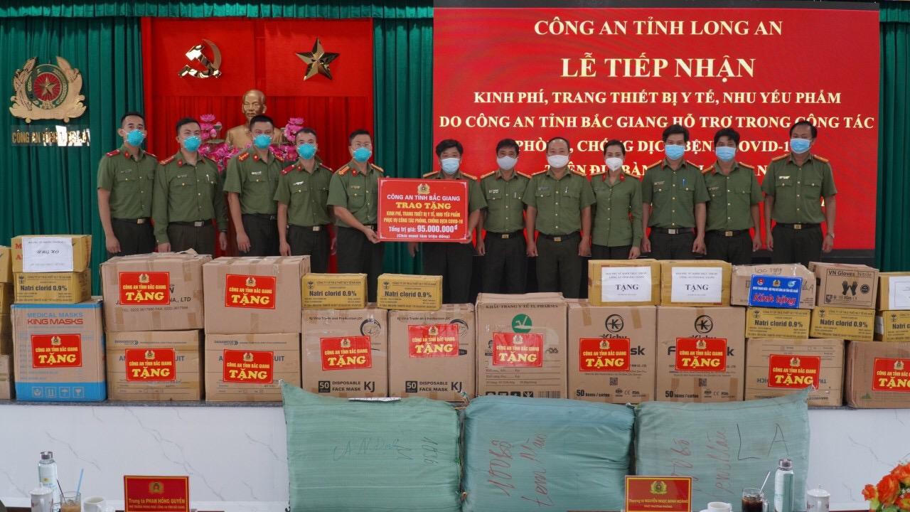 Dấu ấn đậm nét của Đoàn chi viện Công an Bắc Giang để lại với Công an các tỉnh miền Nam 