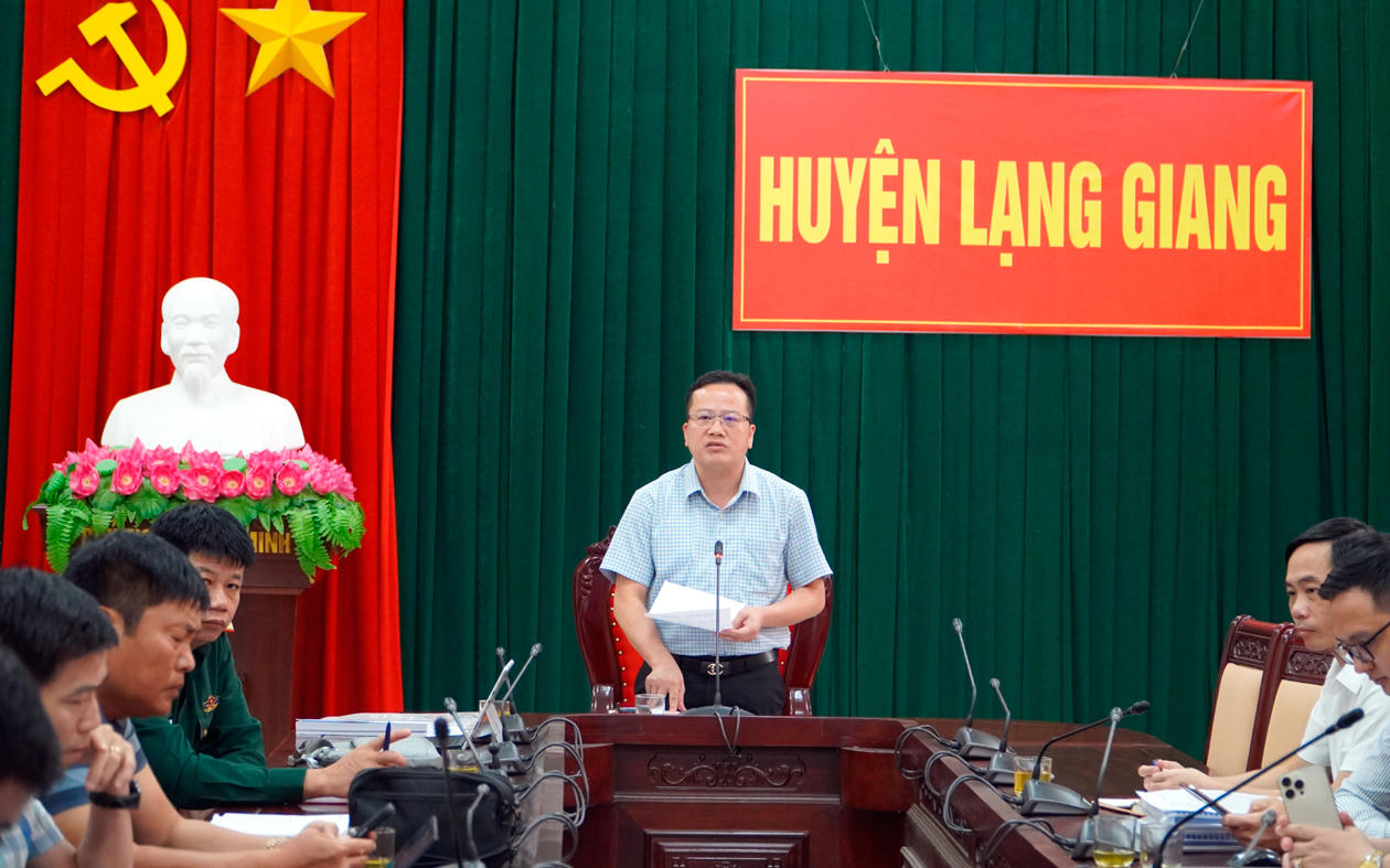 Lấy ý kiến 2 đồ án quy hoạch chi tiết trên địa bàn huyện Lạng Giang