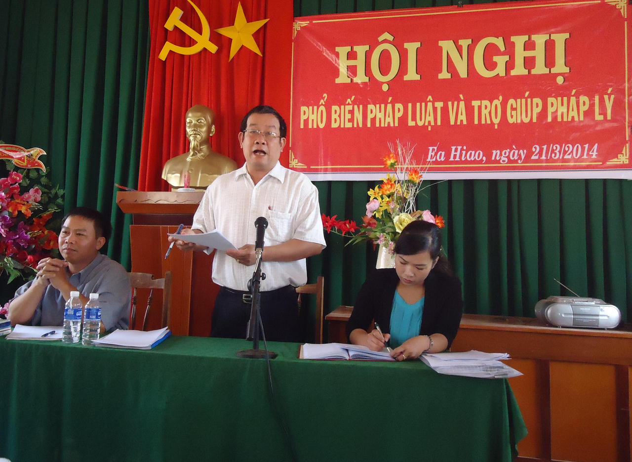 Bông hoa Tư pháp giữa đại ngàn Tây Nguyên