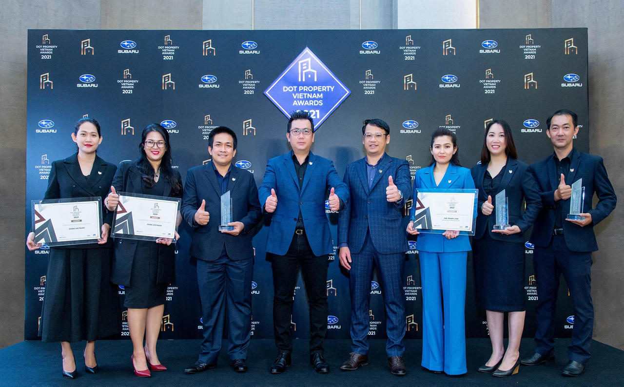 DKRA Vietnam tiếp tục lập hat-trick giải thưởng Dot Property Vietnam Awards