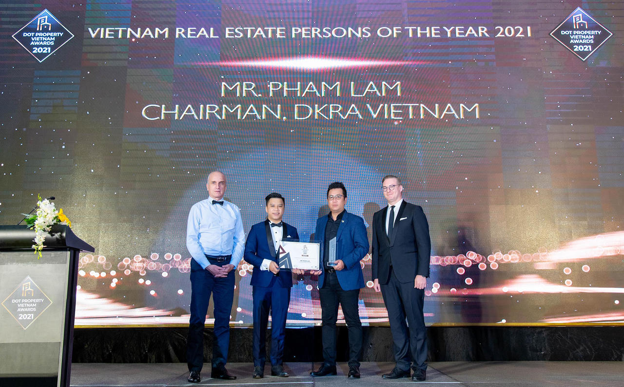DKRA Vietnam tiếp tục lập hat-trick giải thưởng Dot Property Vietnam Awards