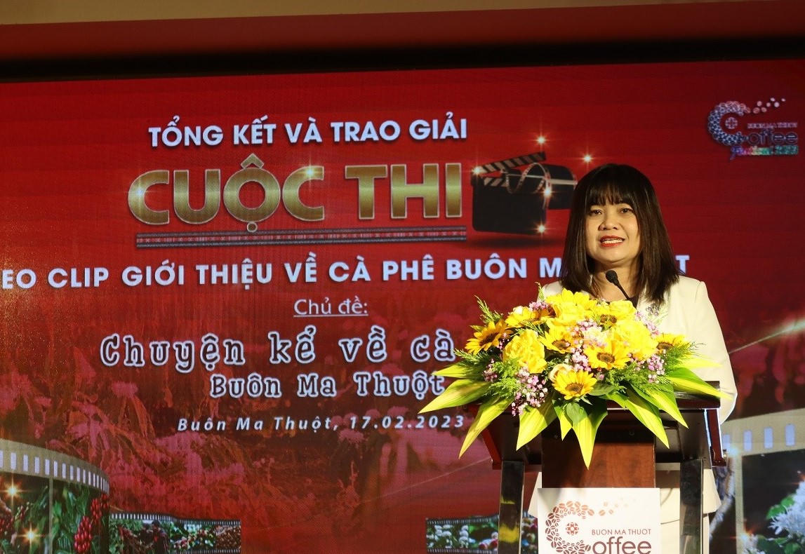 Trao giải cuộc thi Video clip giới thiệu về Cà phê Buôn Ma Thuột