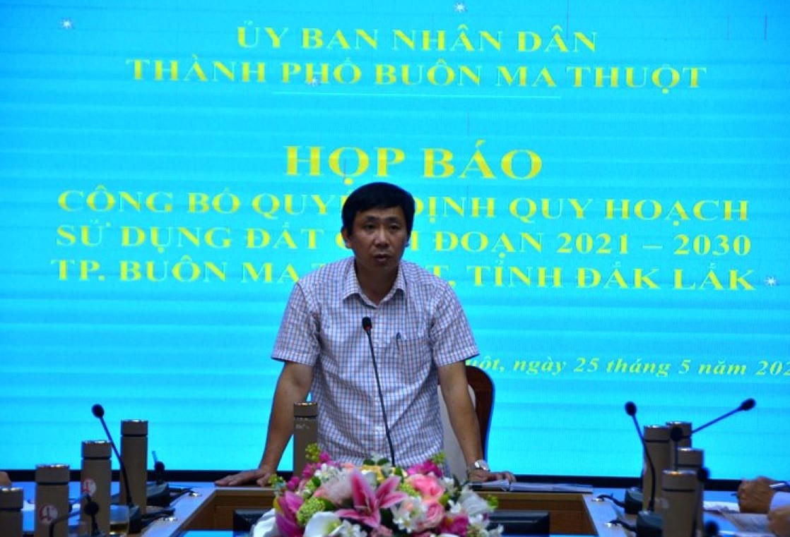 Công bố Quy hoạch sử dụng đất TP Buôn Ma Thuột giai đoạn 2021-2030