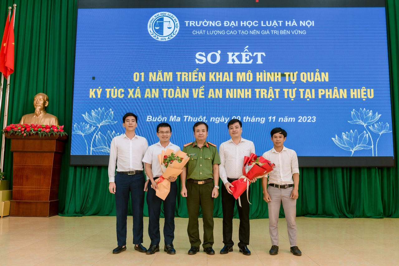 Phân hiệu Trường Đại học Luật Hà Nội tại Đắk Lắk tổ chức Tọa đàm An ninh trật tự và tội phạm trong môi trường giáo dục hiện nay 