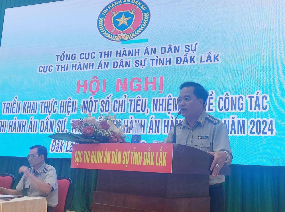 Thứ trưởng Đặng Hoàng Oanh: THADS Đắk Lắk cần tiếp tục tổ chức thi hành dứt điểm các vụ việc nổi cộm, phức tạp