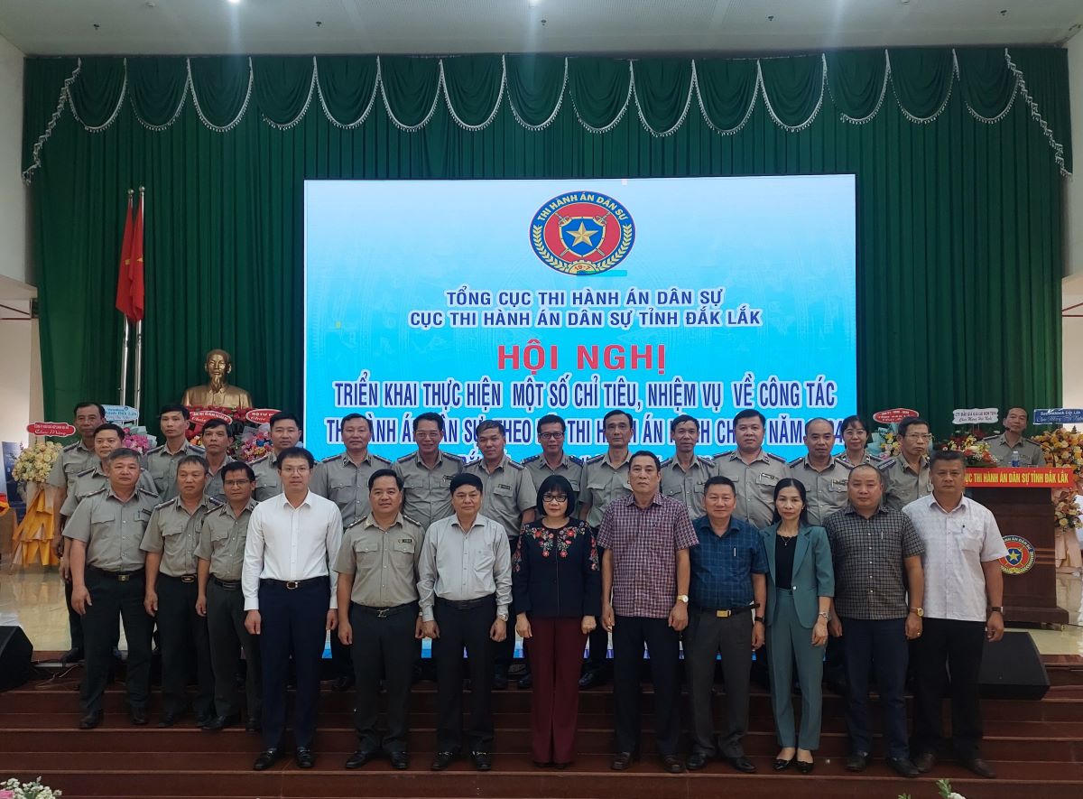 Thứ trưởng Đặng Hoàng Oanh: THADS Đắk Lắk cần tiếp tục tổ chức thi hành dứt điểm các vụ việc nổi cộm, phức tạp