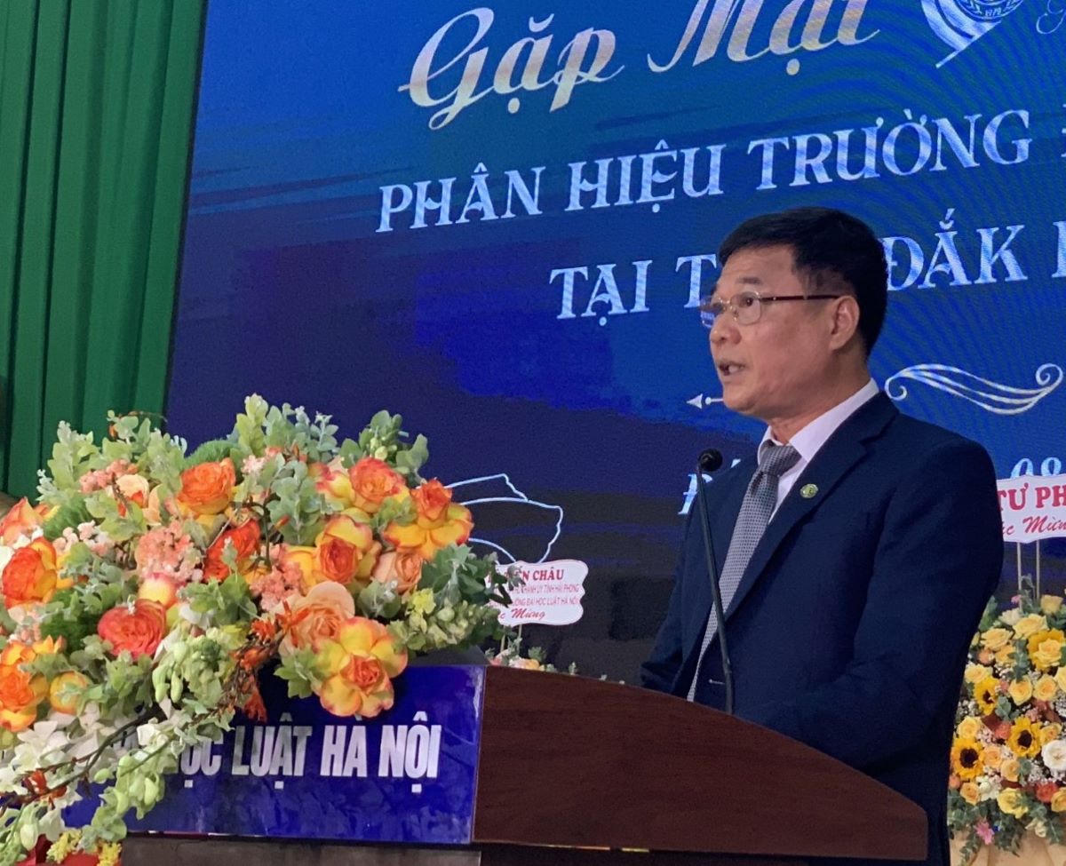5 năm thành lập Phân hiệu Trường Đại học Luật Hà Nội tại tỉnh Đắk Lắk: Vững bước trong giai đoạn phát triển mới 