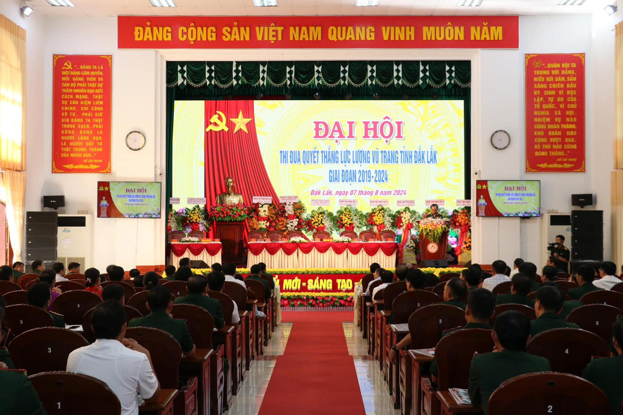 Đại hội Thi đua Quyết thắng lực lượng vũ trang tại Đắk Lắk