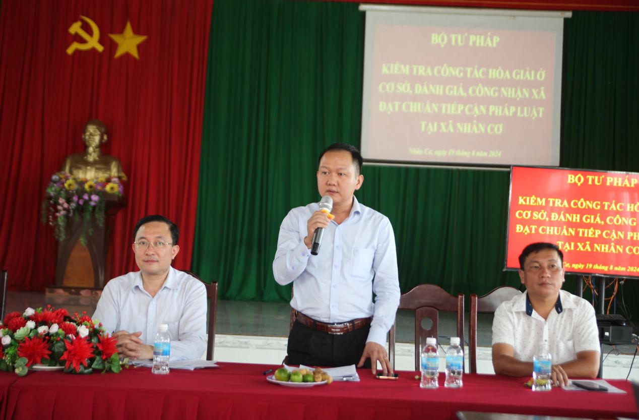 Đắk Nông: Đánh giá, công nhận xã đạt chuẩn tiếp cận pháp luật phải bảo đảm thực chất, tránh hình thức 