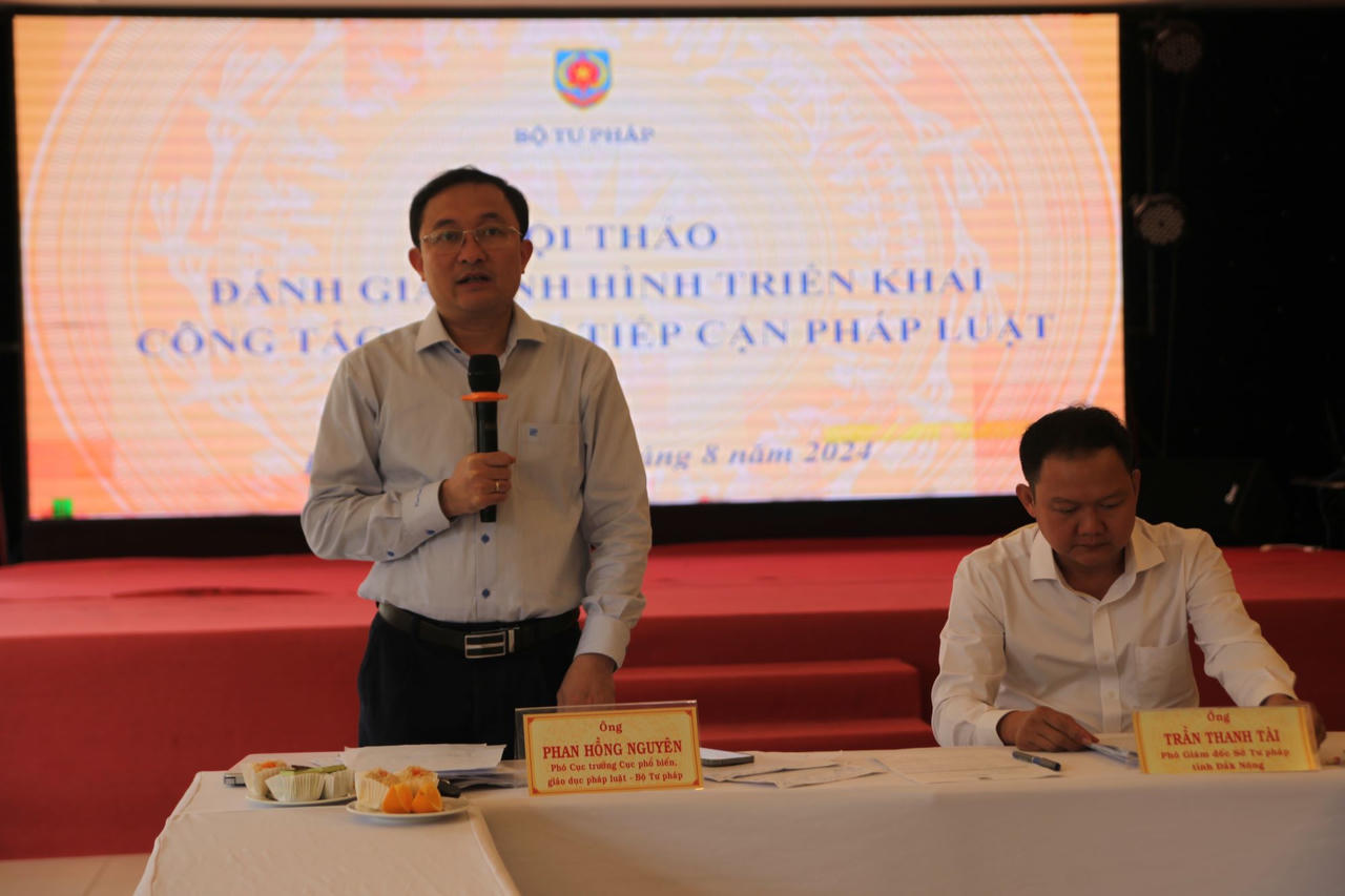 Bộ Tư pháp Hội thảo đánh giá tình hình triển khai công tác chuẩn tiếp cận pháp luật