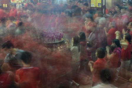 Những hình ảnh ấn tượng trong ngày Tết khắp châu Á