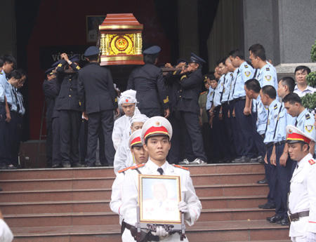 Trang trọng lễ truy điệu người cận vệ của Bác Hồ