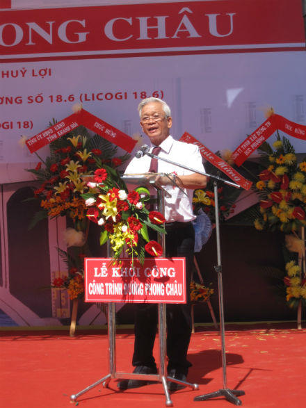 Khánh Hòa: Khởi công xây dựng công trình đường Phong Châu