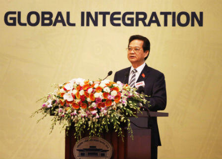 Thủ tướng CP Nguyễn Tấn Dũng: EROPA là động lực thúc đẩy phát triển kinh tế - văn hóa - xã hội.