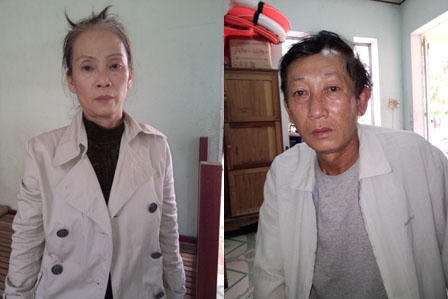 Bắt đôi vợ chồng chuyên “rơi vàng” trên đường quốc lộ