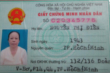 Bà lão khốn đốn trong hành trình tìm lại “tên cúng cơm“