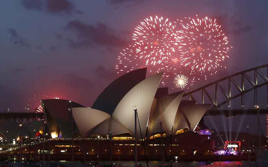 thế giới, đón năm mới, 2015,