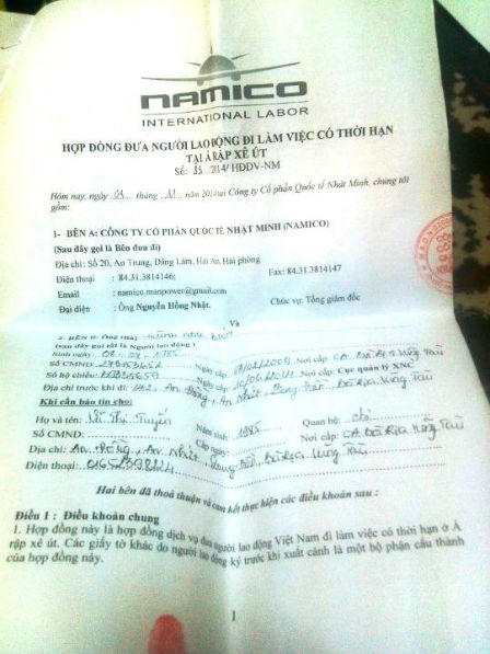  “Ô sin” Việt "tố" bị chủ hành hạ ở ở Saudi Arabia