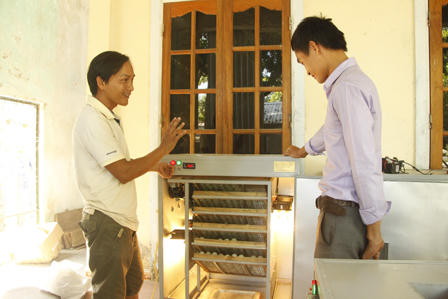 10 năm thai nghén “gà điện tử” ấp trứng thay 700 con gà thật