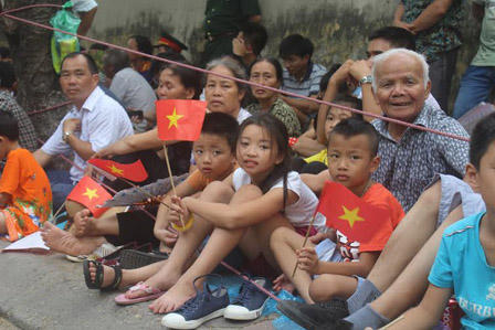 Hà Nội rực cờ, hoa mừng đoàn diễu binh, diễu hành 70 năm ngày Quốc khánh