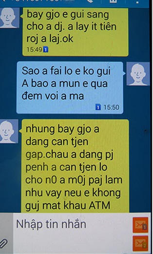 Nữ nhân viên NH lập mưu bắt vị khách gạ “một tuần quan hệ tình dục“