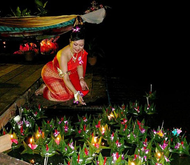 Huyền ảo lễ hội Loy Krathong và Yi Peng