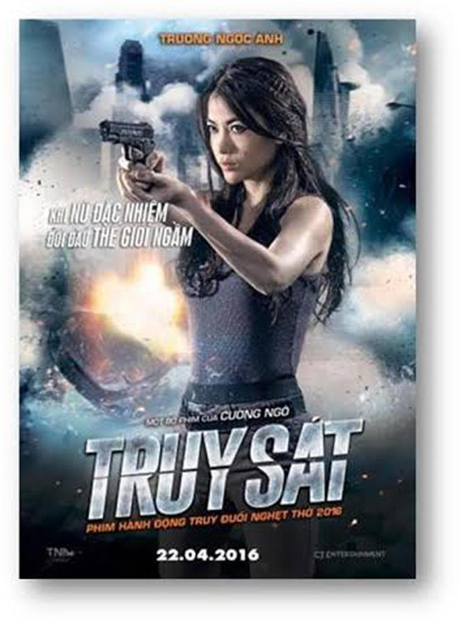 Làm ‘đả nữ’, Trương Ngọc Anh suýt bị hỏng mắt.