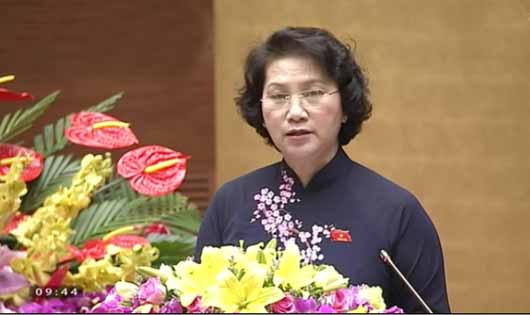 Tân chủ tịch QH Nguyễn Thị Kim Ngân: "Sự tin tưởng của cử tri là phần thưởng cao quý nhất"