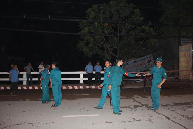 TP.Biên Hoà: Mưa đầu mùa làm sập nhà, uy hiếp cầu Đồng Khởi