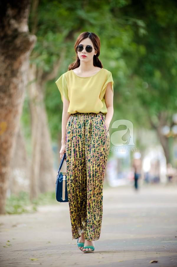 Thời trang lụa, mát rượi cho ngày hè