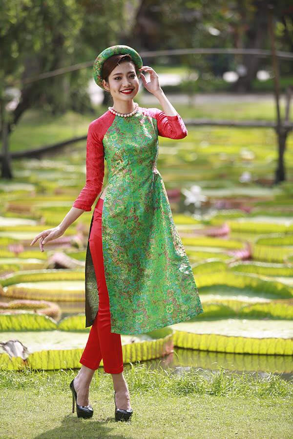 Thời trang lụa, mát rượi cho ngày hè