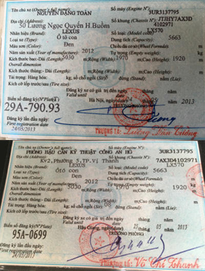 Tỉnh ủy Hậu Giang báo cáo vụ xe Lexus của Phó chủ tịch tỉnh