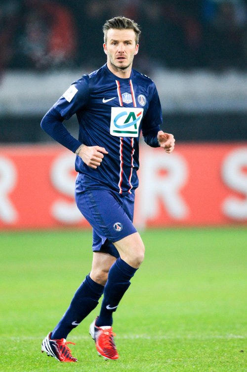 David Beckham, cường tráng, cơ bắp