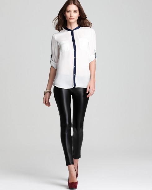 5 kiểu biến tấu độc đáo với sơ mi trắng 7