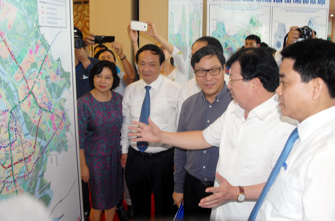 Hà Nội công bố quy hoạch giao thông vận tải tới năm 2030