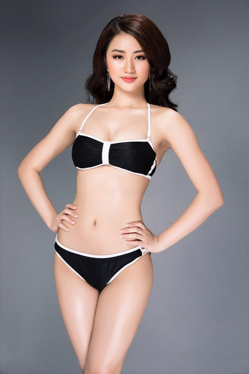 Vẻ đẹp nóng bỏng của tân Hoa hậu Bản sắc Việt