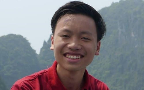 Thanh Chương được nhận xét là chàng trai có nụ cười