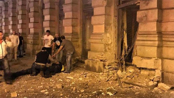 nổ lớn, nổ kinh hoàng, thương vong, Hungary, Budapest