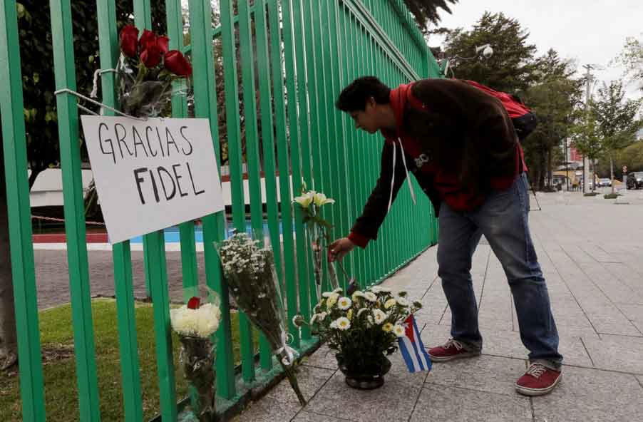 Người dân thế giới tiếc thương Fidel Castro Người dân thế giới tiếc thương Fidel Castro