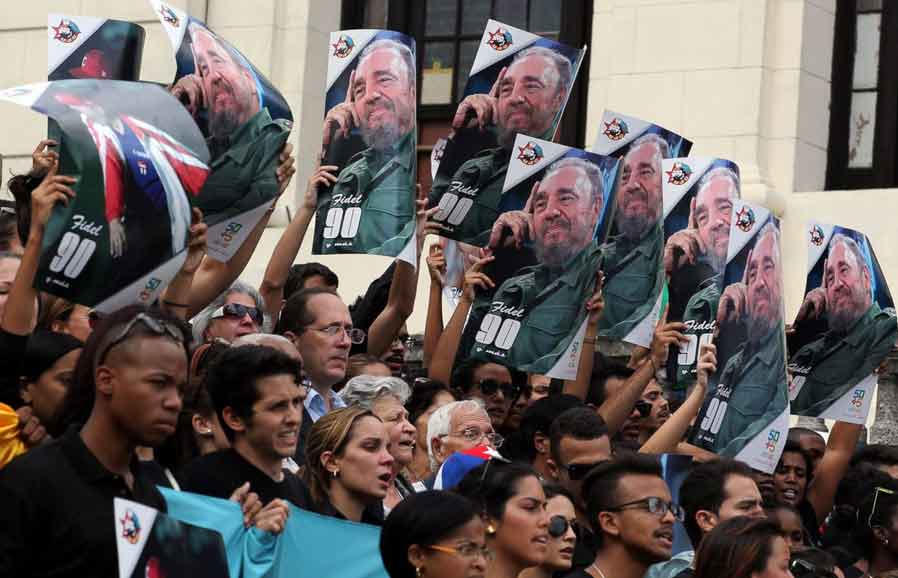 Người dân thế giới tiếc thương Fidel Castro Người dân thế giới tiếc thương Fidel Castro