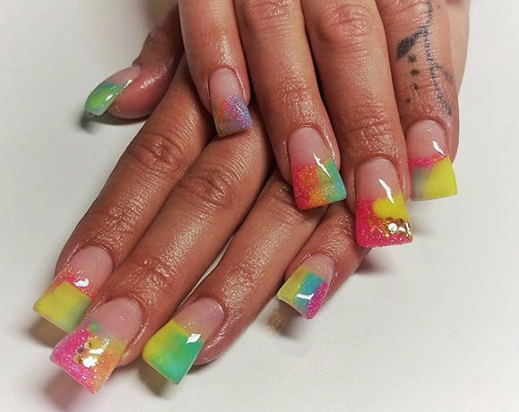 nail hình chân vịt 9