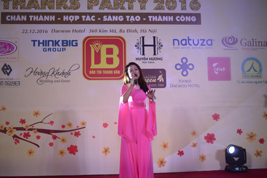 Báo PLVN: Nồng ấm Thanks Party 2016