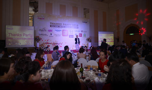 Báo PLVN: Nồng ấm Thanks Party 2016