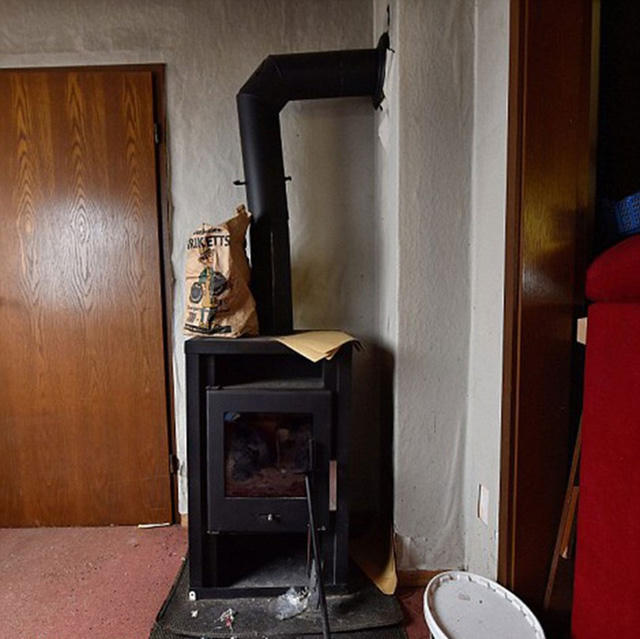 Nơi thi thể nạn nhân bị thiêu đốt.