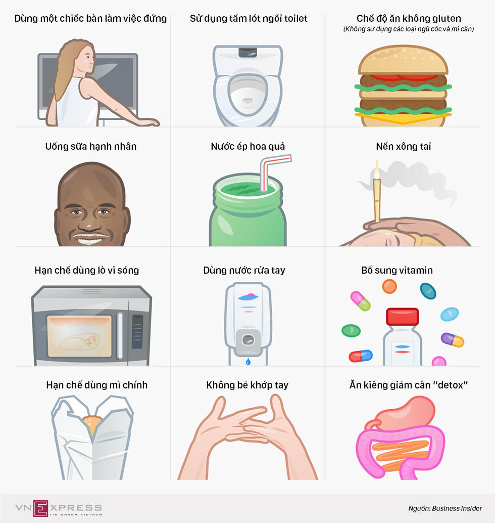 Sự thật bất ngờ về 12 thói quen 'tốt cho sức khỏe'