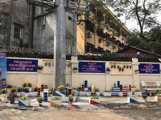Từ bãi rác thành vườn hoa Thanh niên